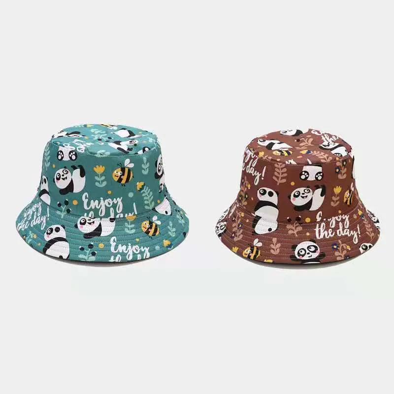 Colorful Fashionable Printed Children Cotton Bucket Hat