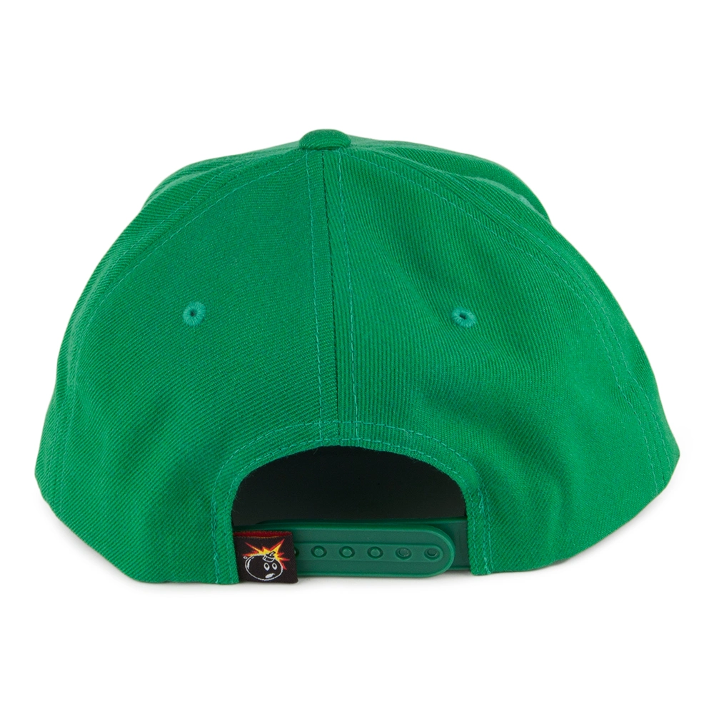 Acrylic Hip-Hop Snapback Cap with Plastic Closure (01218)