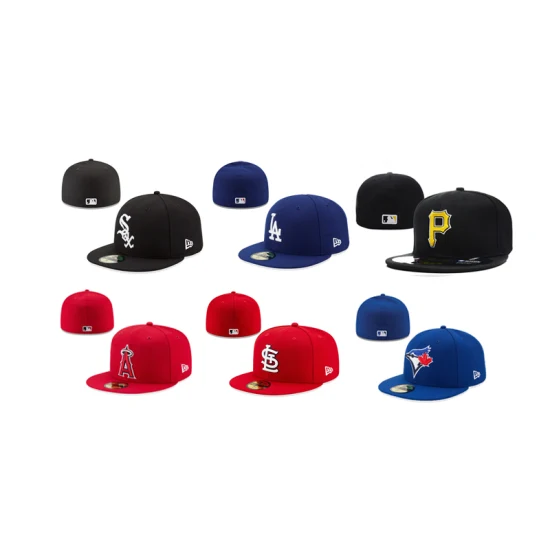 Boné de beisebol personalizado com 6 painéis bordados, aba plana, hip hop, luxo, snapbacks, boné de caminhoneiro, malha respirável, ajustável