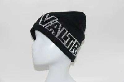 Gorro com logotipo reflexivo Chapéu infantil de malha de inverno com função reflexiva